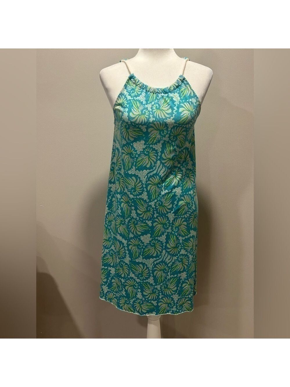 Lilly Pulitzer Sleeveless Sea Shell Stretch Dress Size Small